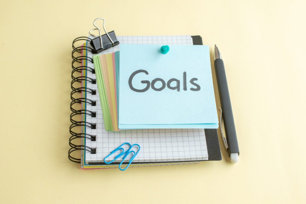 set clear goals and targets